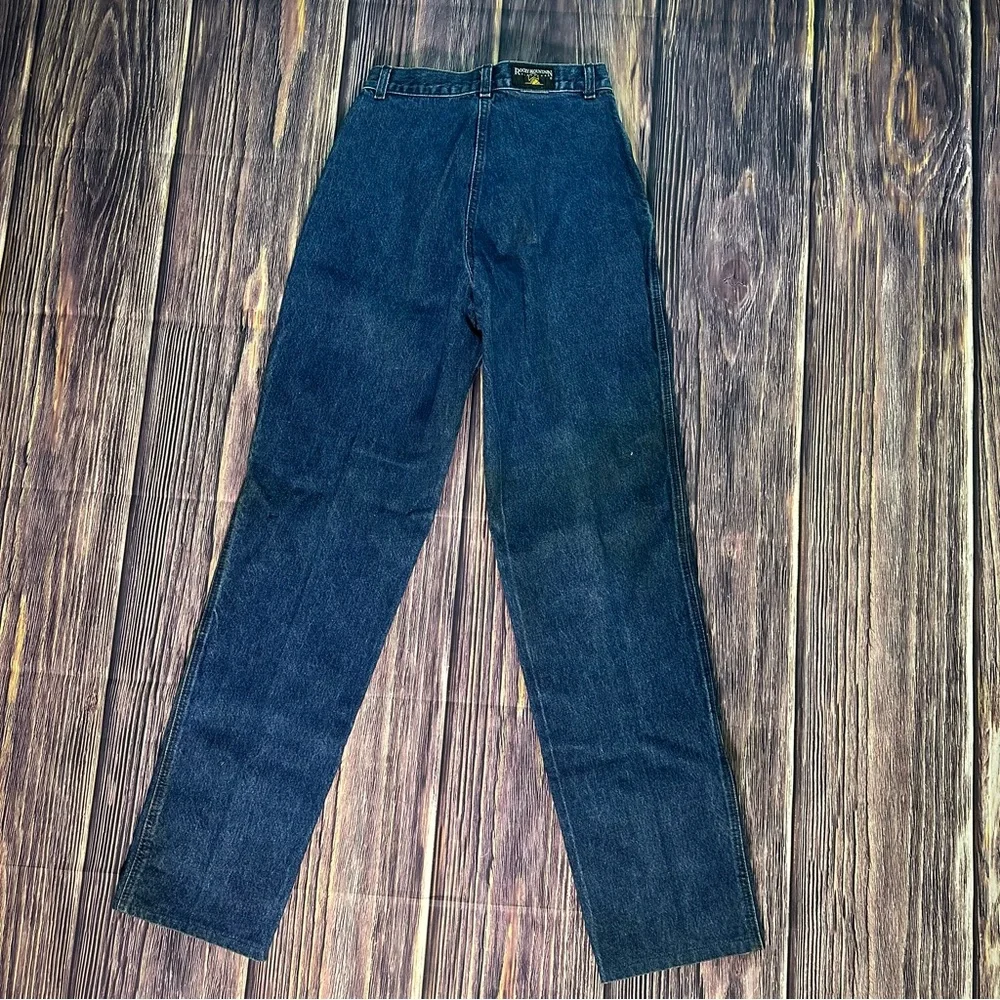 Women’s Vintage Front Flap Rocky Mountain Rockies Blue denim Bareback Jeans
